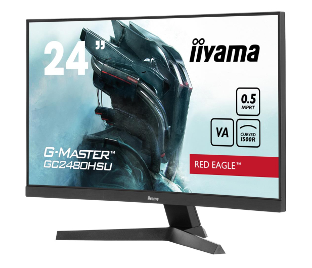 IIYAMA G-Master GC2480HSU-B1 Red Eagle Curved - 1311967 - zdjęcie 4
